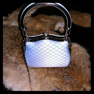 Small purse bag light blue